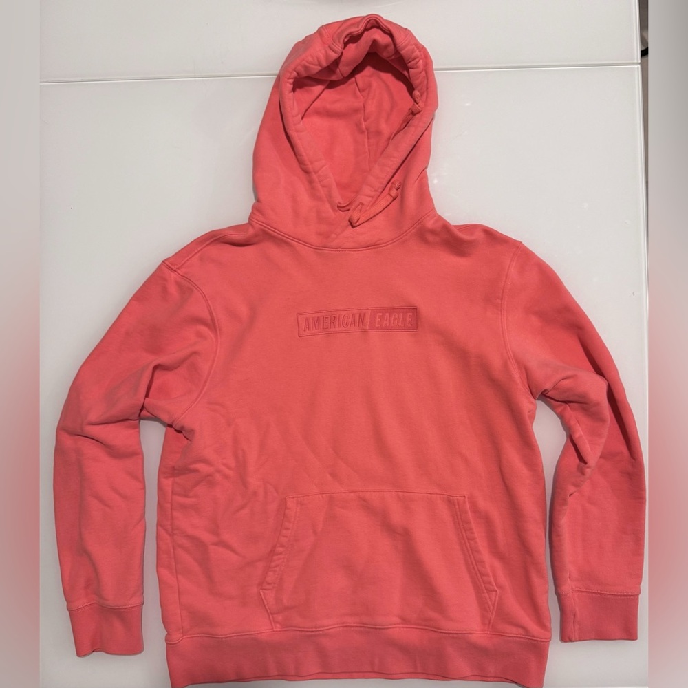 American Eagle AE Men’s Pink Hoodie L
